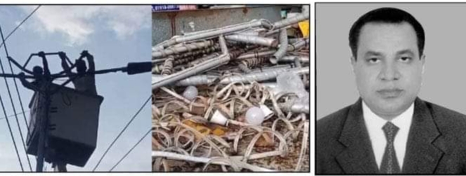 ময়মনসিংহ সিটি কর্পোরেশন বিদ্যুৎ বিভাগের নির্বাহী প্রকৌশলী জিল্লুর রহমানের লাইটিং দুর্নীতি