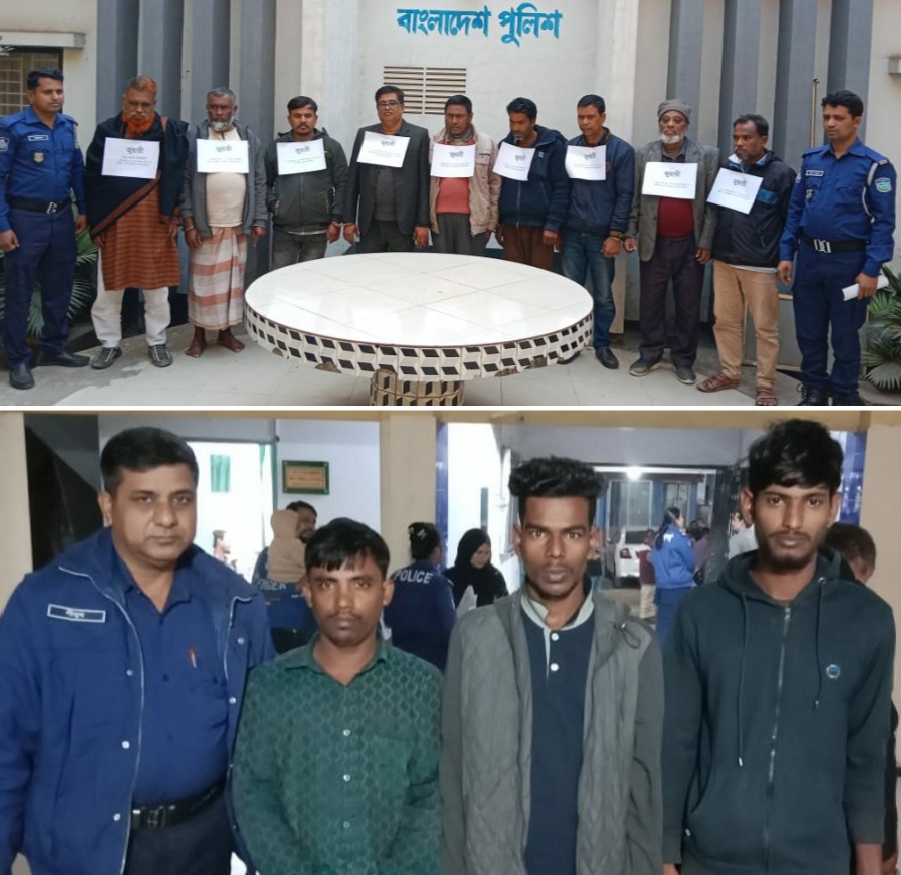 ময়মনসিংহ কোতোয়ালী মডেল থানার অভিযানে জুয়াড়ি, মাদক ব্যবসায়ীসহ গ্রেফতার -১৩; নগদ অর্থ, মাদকসহ দুইটা প্রাইভেটকার উদ্ধার