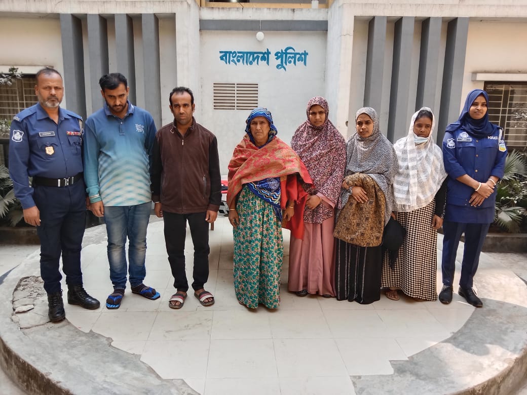 ময়মনসিংহ কোতোয়ালী মডেল থানার অভিযানে বিভিন্ন মামলার ০৮ জন আসামী গ্রেফতার