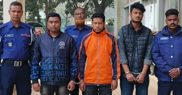 ময়মনসিংহে নিষিদ্ধ সংগঠন ছাত্রলীগের ৩ নেতা গ্রেফতার
