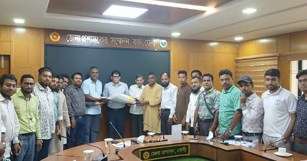 ফেনী জেলা প্রশাসকের সাথে বিএমইউজে জেলা সাংবাদিক নেতৃবৃন্দের মতবিনিময়