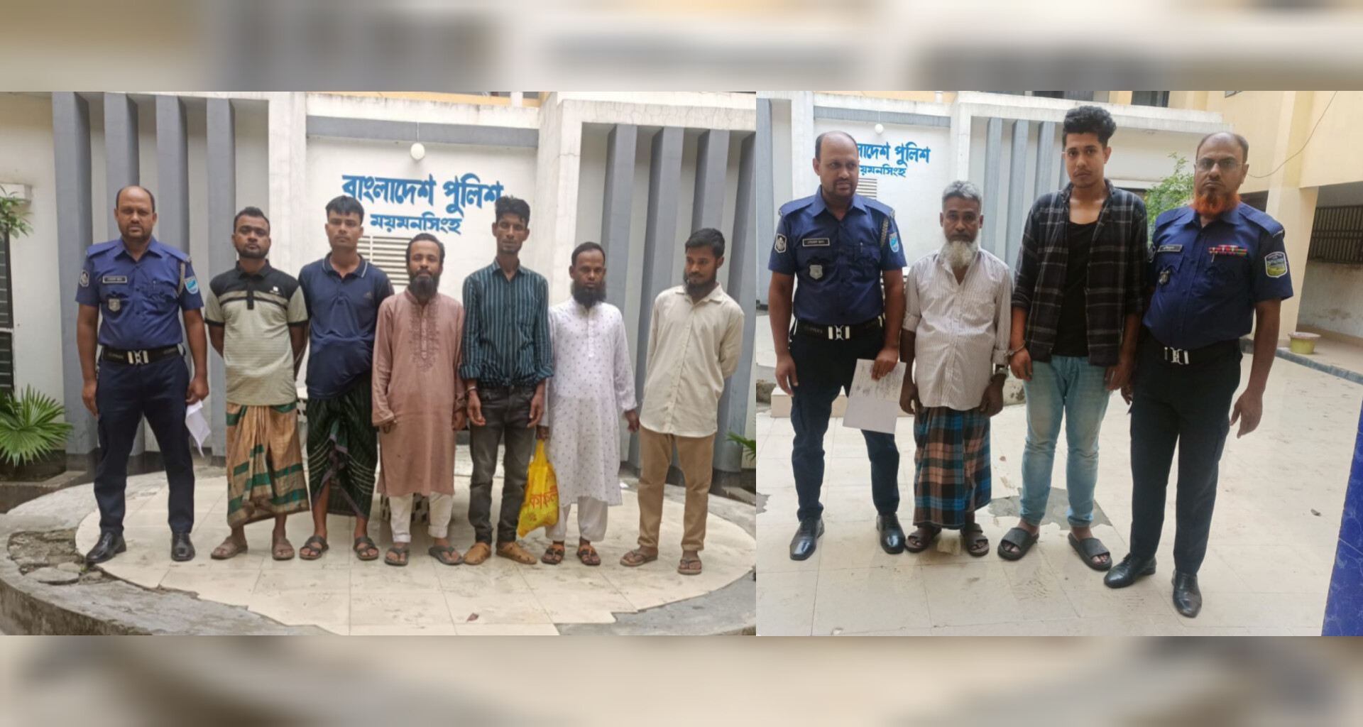 ময়মনসিংহ কোতোয়ালী পুলিশের অভিযানে যুবলীগের যুগ্ম আহবায়ক ও অন্যান্য মামলার আসামীসহ গ্রেফতার-৯