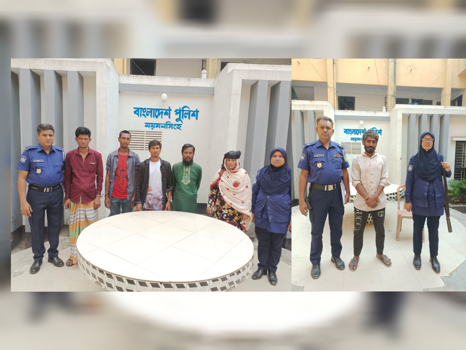 ময়মনসিংহ কোতোয়ালী পুলিশের অভিযানে মাদক, চুরি ও মাদক পাচার মামলার আসামীসহ গ্রেফতার-৭: মাদকদ্রব্য উদ্ধার