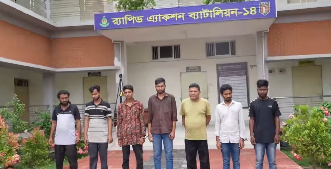 পাওনা টাকা আদায়ের উদ্দেশ্যে অপহরণ! ভিকটিম উদ্ধার; গ্রেফতার-৭