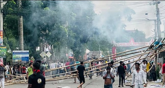 গোপালগঞ্জে রণক্ষেত্র এনসিপি অবরুদ্ধ, ১৪৪ ধারা জারি