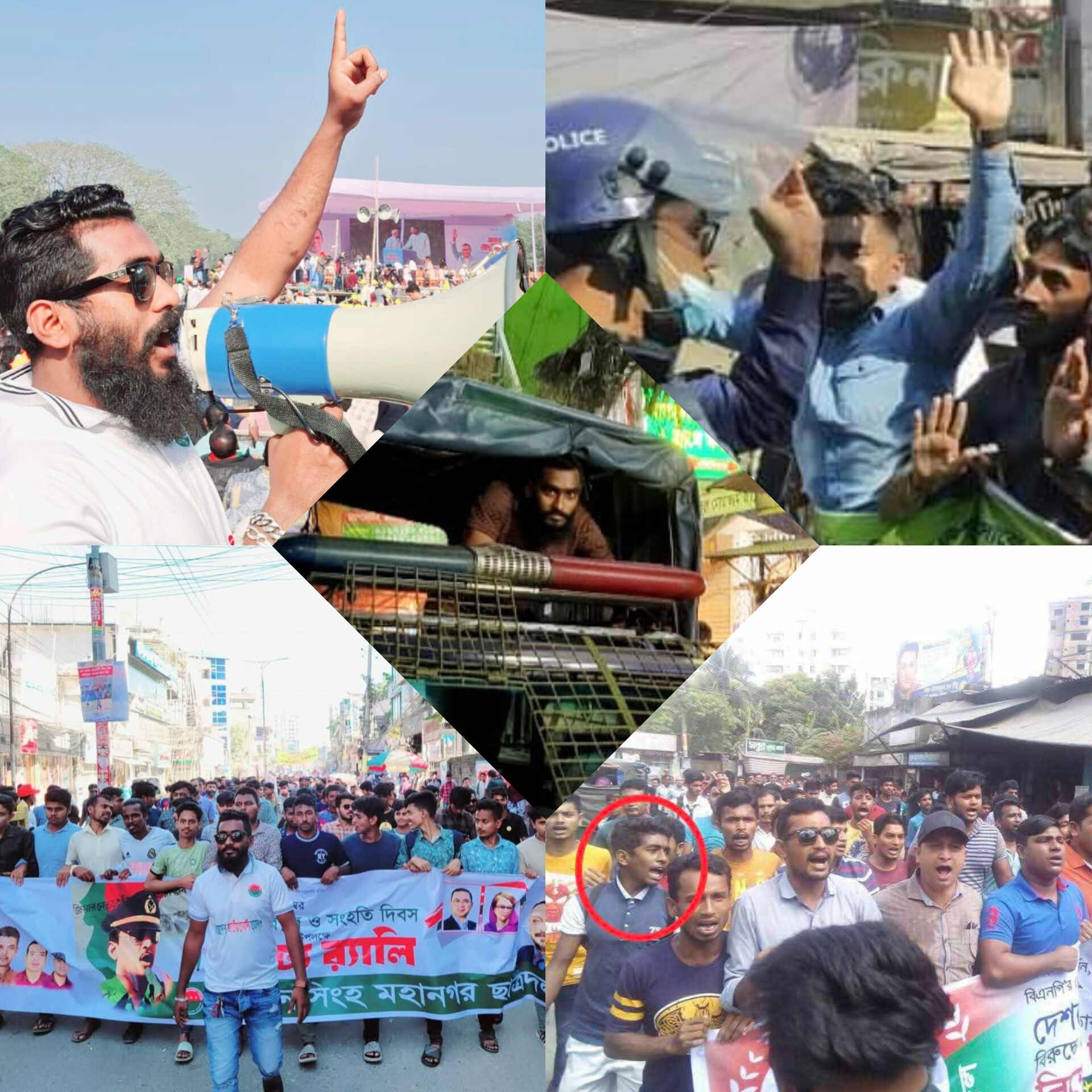 কারা নির্যাতনের স্মৃতি বুকে নিয়ে রাজপথে সক্রিয় মঈনুল হাসান খান রাকাত