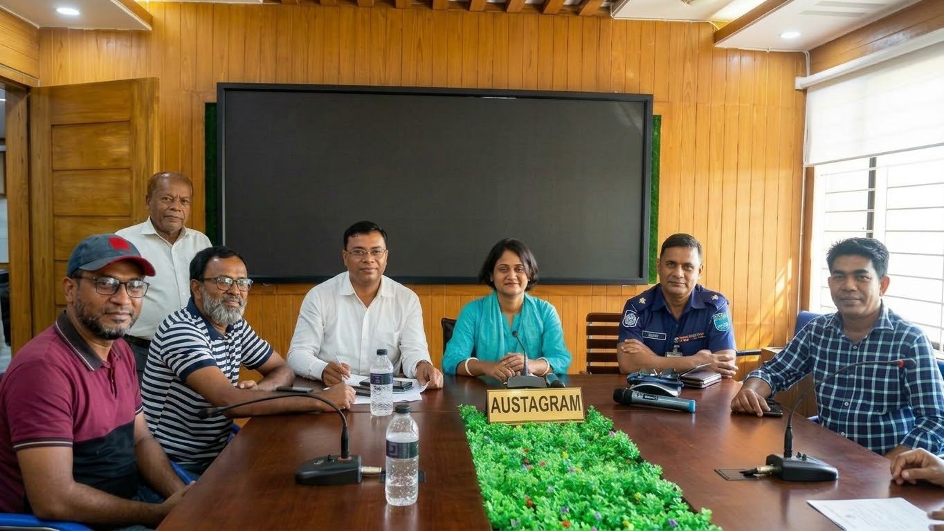 অষ্টগ্রামে পূজা মণ্ডপের অর্থ নিয়ে বিরোধের অবসান, সমঝোতায় ৬ সদস্যের উপকমিটি